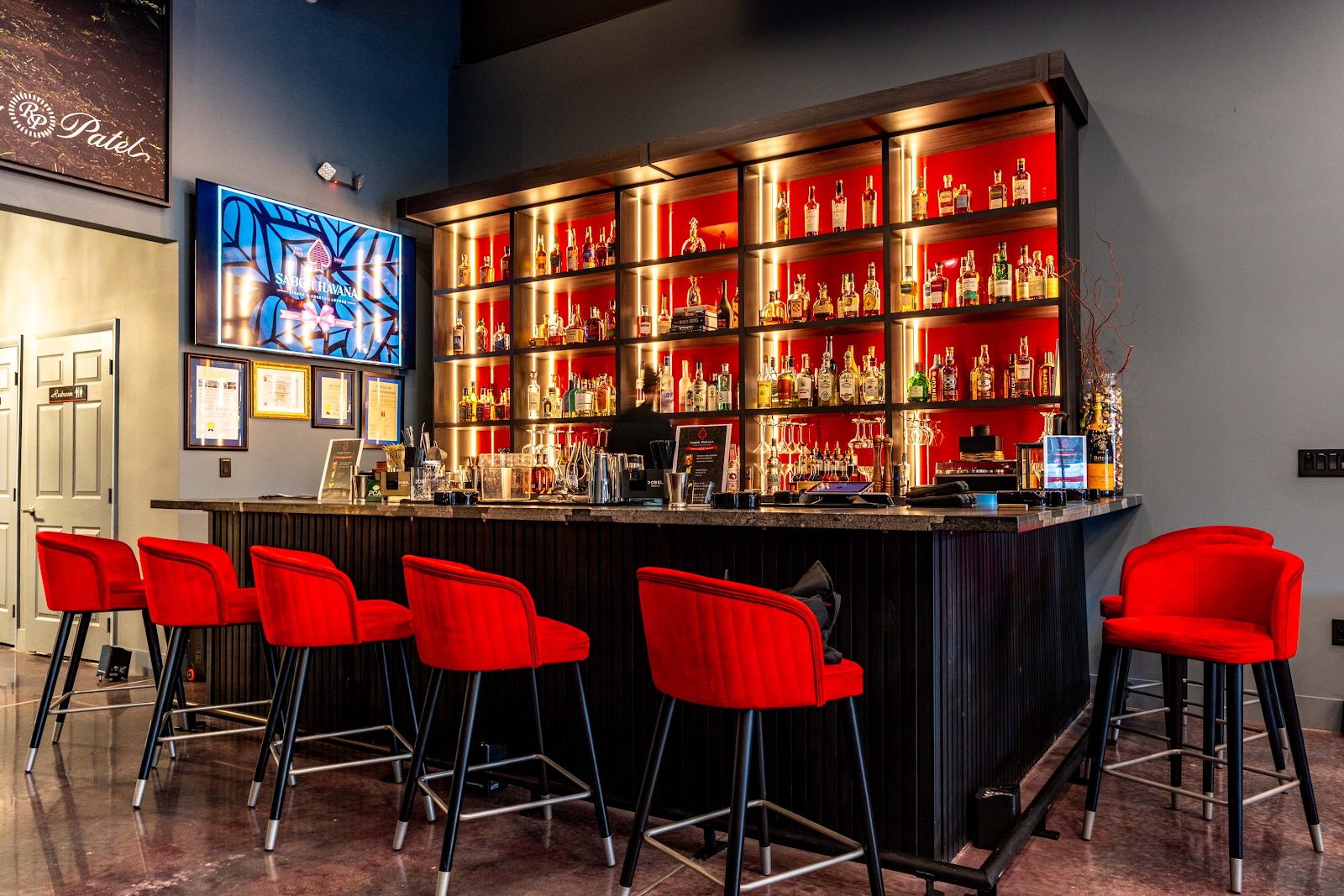 The new cocktail bar at Sabor Havana in Doral, Miami