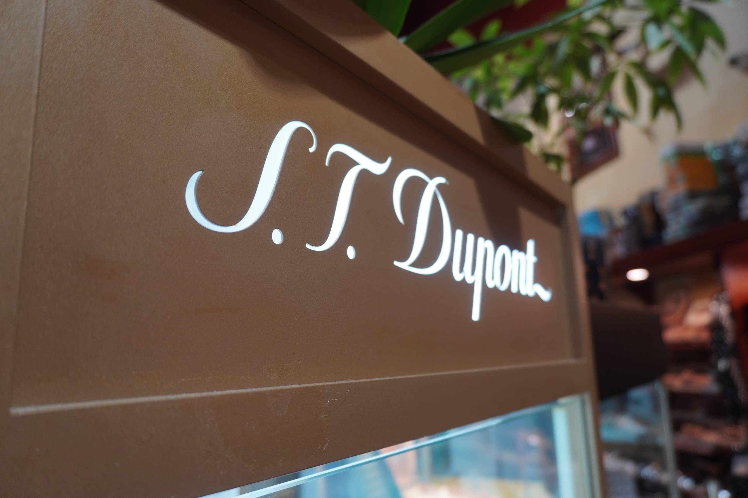 S.T. Dupont lighters and accessories at Sabor Havana in Doral, Miami